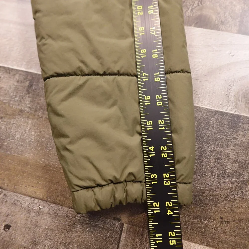 REI Co-op Puffer‎ Jacket Boys Large Olive Green Insulated FAIR